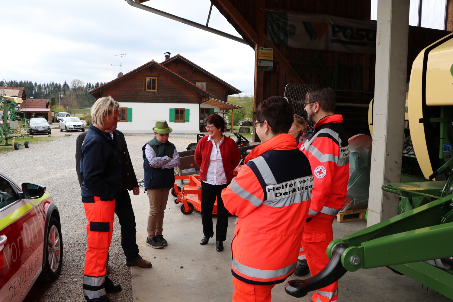 Helfer vor Ort Denklingen, HvO Denklingen - 170501 Spende Firma Eglhofer